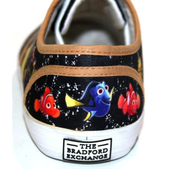 Disney Magic Women Canvas Shoes Sneakers Bradford Exchange Character Art Size 7 - Picture 11 of 16